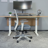 Nouvelle Chaise de Bureau Ergonomique Pivotante en Nylon, Unique et Contemporaine, avec Dossier en Maille, Réglable, pour Gaming et Travail