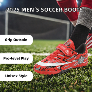 Zapatos de Fútbol Profesionales Unisex 2026, Botas de Fútbol para Adultos, Parte Superior de PU Antideslizante, Calidad para Césped Artificial, Primavera, Verano, Otoño - Product Image 2