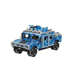 Juguete Educativo 3D para Niños, Rompecabezas de Auto, Bloques de Construcción de Papel para Armar, Regalo para Niños - Product Image 2