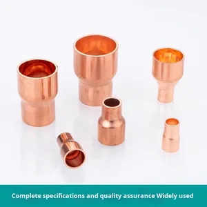 Điện Lạnh Nhà Máy Đồng Phụ Kiện Đường Ống Tee Kết Nối 3 Cách Đồng Khuỷu Tay Báo Chí Kết Nối 45 Khuỷu Tay Cống Đồng Phù Hợp - Product Image 3