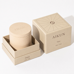 AIKUN Fabricante Mayorista de Tazas de Cerámica de Lujo, Vela Aromática de Cera de Soya Hecha a Mano y Ecológica para Cumpleaños, Festividades y Bares - Product Image 1