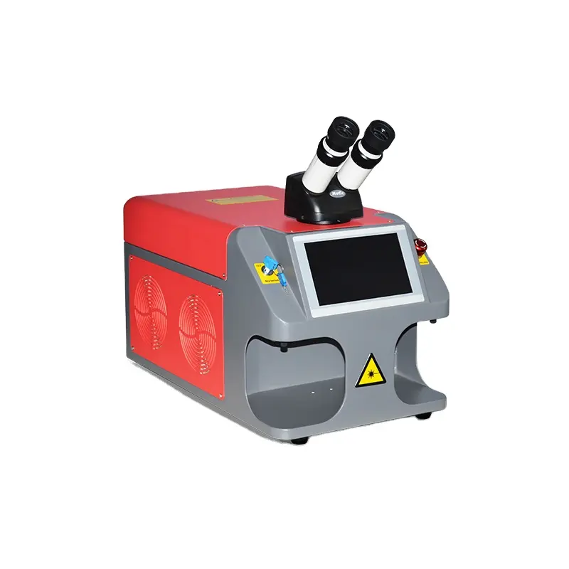 60W Yag Mini Ouro Jóias Soldador A Laser Portátil Máquina de Soldadura do Feixe de Laser para Venda