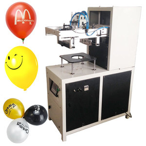 Máquinas de pantalla neumática de productividad de alta eficiencia para imprimir en globos máquina de serigrafía automática para globo - Product Image 1