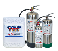 Extincteur PRI-SAFETY homologué ColdFire Agent en acier inoxydable SUS304 ou SUS316L pour les incendies de batteries au lithium ou d'ESS de véhicules électriques