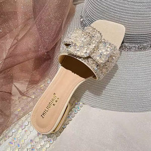 Zapatos de Mujer Antideslizantes con Cordones, de Tacón Bajo y Alto, con Punta Puntiaguda, Estilo Sexy para Banquete, Zapatos de Moda - Product Image 2