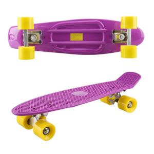 Queue de poisson en forme de poisson, accessoires de <span class=keywords><strong>Skateboard</strong></span> complet, 22 pouces, haut de gamme, LED, bon marché, pour les filles, offre spéciale - Product Image 3