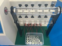 Testeur de flexion de câbles avec écran LCD, garantie 1 an, machine d'essai de flexion oscillante pour la durabilité à la flexion répétée des cordons d'alimentation