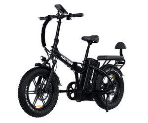 Vélo électrique pliable à pneus larges pour le tourisme, batterie au lithium, vélo électrique tout-terrain à 2 roues, vélo électrique de montagne - Product Image 2