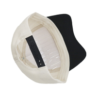 Gorra Deportiva de Cinco Paneles Bicolor 2026, 100% Algodón, Unisex, con Logotipo Bordado Personalizado