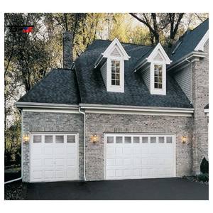 Portes <span class=keywords><strong>de</strong></span> <span class=keywords><strong>garage</strong></span> coulissantes automatiques en acier sectionnelles résidentielles isolées imperméables modernes finies pour villa - Product Image 4