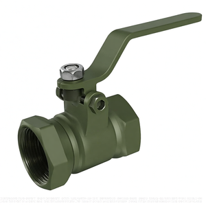 Válvula de Bola COVNA DN40 con Rosca Hembra CW617N SS316L DN40 con Manija de Bloqueo Upvc/Latón/Acero Inoxidable - Product Image 5