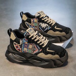 Nouvelles chaussures de sport décontractées ultra-légères à semelle épaisse et souple, amortissantes, best-seller national, à tige haute - Product Image 1