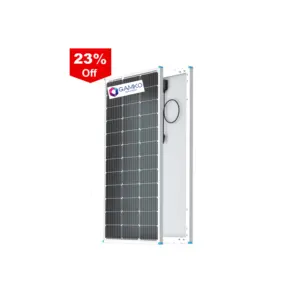 GKA Perc Poly 100w module solaire 182mm cellule solaire 18v panneau solaire 100w système solaire à utiliser avec un prix bas 80w 120w 150w 180w 200w