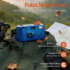 Appareil photo jetable tendance TikTok avec flash, pack d'autocollants personnalisable, appareil photo à usage unique, parfait pour les cadeaux de mariage/anniversaire - Product Image 3