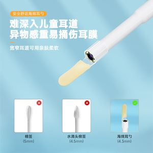 Zcf Ear Wax Removal <b>Endoscope</b> 2.0mp <b>Camera</b> With Screen For Ear Cleaning Tool - Product Image 4