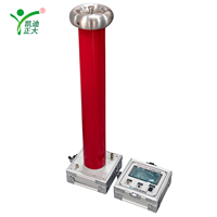 Divisor de Voltaje Resistivo-Capacitivo KDFCR-100kV AC/DC con Voltímetro Digital para Sistemas de Energía y Rotura Dieléctrica