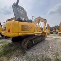 Excavatrice d'occasion Komatsu PC350, 35 tonnes, chenillée, hydraulique, pour travaux lourds, terrassement, exploitation minière, travaux de construction
