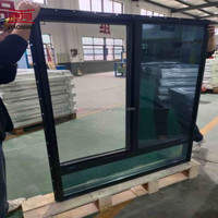 Fenêtres coulissantes horizontales en PVC-U modernes, écoénergétiques, avec isolation thermique et fonctions antivol, livraison rapide pour usage résidentiel
