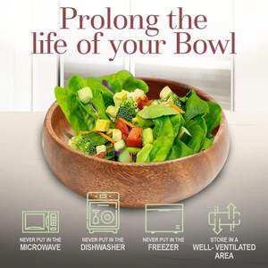 Snack Servant Bois Salade Mélange En Gros Bois Vintage Personnalisé Bols En Bois Olive Bol Petit 15*15*5cm - Product Image 6