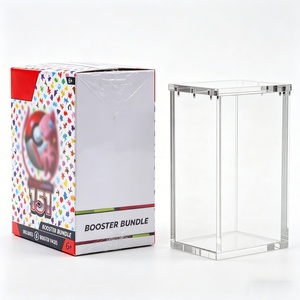 Caja de Exhibición Magnética de Acrílico Transparente, Estuche Protector para Colección TCG, Superventas - Product Image 1