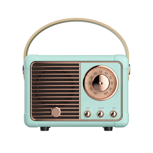 Altavoz Inalámbrico Portátil DW13, Último Modelo, Estilo <span class=keywords><strong>Radio</strong></span> Vintage, Mini Altavoz Woofer de Mano con <span class=keywords><strong>Radio</strong></span> <span class=keywords><strong>FM</strong></span> - Product Image 4