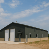 Bâtiments préfabriqués en acier recyclé à grande portée pour entrepôts et usines industrielles – Structures métalliques