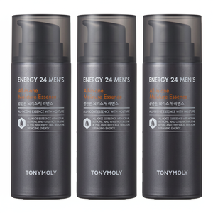 Energy24 Siero Idratante Tutto-in-Uno da 120ml per Uomo, Confezione Scontata da 3 Pezzi per Aree Specifiche del Viso - Product Image 1