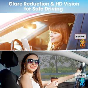 Échantillon <span class=keywords><strong>Gratuit</strong></span> Film Solaire Nano Céramique Ultra HD 1.52*30M Résistant à la Chaleur pour Vitres <span class=keywords><strong>de</strong></span> Voiture, Film Teinté pour Vitres <span class=keywords><strong>de</strong></span> Voiture - Product Image 3