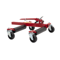 Chariot de manutention mécanique sans hydraulique à 4 roues pour le positionnement et l'ajustement des voitures, berlines et SUV