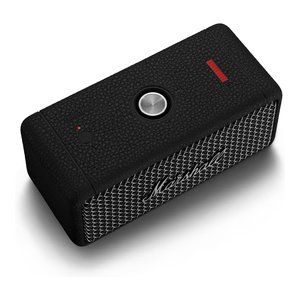 Enceinte sans fil active d'extérieur EMBERTON II 20W rechargeable USB en acier noir étanche avec microphone pour fêtes et activités extérieures - Product Image 2