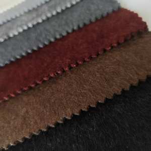 Dikke 5 Kasjmier 65 Wol 10 Zijde 590gsm Staande Stapel Winter Dubbelzijdige Wollen Stof Mode Casual Jas Dikke Zuivere Wollen Stof - Product Image 5