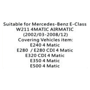 Nouvel amortisseur pneumatique OUER, suspension pneumatique, montant avant droit 4MATIC pour Classe E 2002-2008 W211 - Product Image 4