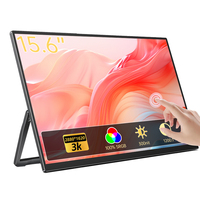 Monitor Portátil Eimio OEM de 15.6 Pulgadas, 100% SRGB, Pantalla Táctil de 10 Puntos para Laptop
