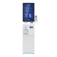 Nouvelle borne de paiement tactile 23,8'' 2026 avec SDK intégré et distributeur de billets, modèle sur pied
