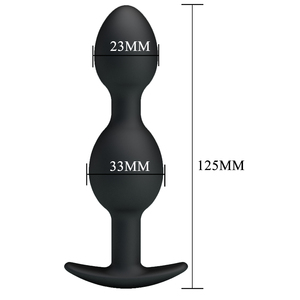 <span class=keywords><strong>PRETTY</strong></span> LOVE Wasserdichter Edelstahl-Analplug mit Zwei Metallkugeln Innen <span class=keywords><strong>Butt</strong></span>-<span class=keywords><strong>Plug</strong></span> für Analsex - Product Image 5