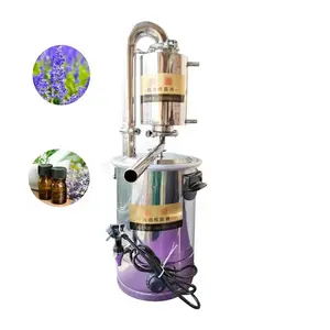 Small Cypress Essential Oil Distillation Equipment Essential Oil Extractor For Sale 10l Essential Oil Extraction Machine