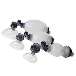 Resucitador de Silicona con Certificación ISO CE, Bolsa de Emergencia Ambu de PVC, Accesorios Médicos para Bebés y Adultos, Liberación de Aliento - Product Image 1