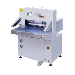 Dapeng कार्यक्रम नियंत्रण छोटे कागज काटने की मशीन कार्यालय कागज कटर भारी शुल्क बीस जिस्ता कागज कटर