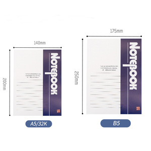 Carnet d'exercices scolaire à couverture papier A4 A5 A6 pour enfants et étudiants – Vente chaude directe usine - Product Image 2