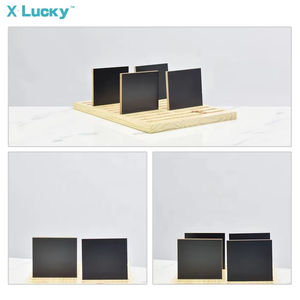 Estantería personalizada <span class=keywords><strong>para</strong></span> exhibición de cuarzo de tela relajante, estantería de exhibición de mármol de piedra natural, divisor de sala de exposición Modular - Product Image 3