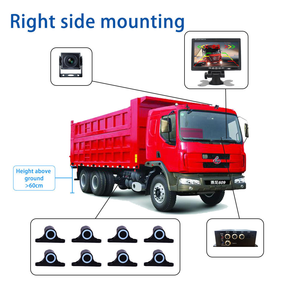 Caméra <span class=keywords><strong>de</strong></span> tableau <span class=keywords><strong>de</strong></span> bord AHD 720P pour camion, système <span class=keywords><strong>de</strong></span> <span class=keywords><strong>recul</strong></span> automatique étanche à 4 canaux pour la sécurité du véhicule - Product Image 4