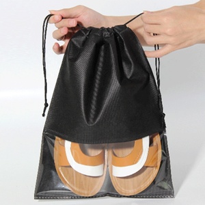 Sac transparent imperméable <span class=keywords><strong>fait</strong></span> sur commande de chaussure de poussière d'organisateur de stockage d'espadrille pour l'emballage/danse/talon <span class=keywords><strong>haut</strong></span> - Product Image 4