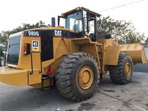 Durable Used CAT 980G 8 Ton <b>Load</b> Capacity 220KW Power Wheel Loader for Transporting Stones Used Caterpillar Backhoe Loaders - Product Image 3