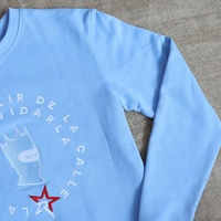 Sweat-shirt à col rond tendance en gros avec design personnalisé, tissu 100 % coton, pull unisexe à manches longues pour vêtements de marque
