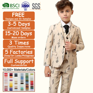 ชุดทักซิโด้เด็กแบบกำหนดเอง,ชุดสูทสุดหล่อกางเกงเสื้อเบลเซอร์เครื่องเล่นเปียโนชุด<span class=keywords><strong>ทางการ</strong></span>สำหรับงานเลี้ยงวัน<span class=keywords><strong>เกิด</strong></span> - Product Image 2