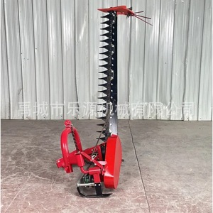 เครื่องตัดและเก็บหญ้าอเนกประสงค์สำหรับการเกษตร สีแดง ติดตั้งบนรถแทรกเตอร์ 4 ล้อ - Product Image 3