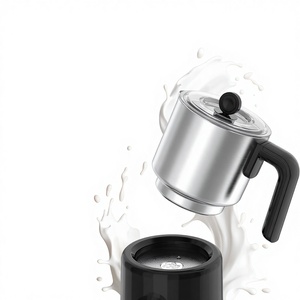 <span class=keywords><strong>Mousseur</strong></span> <span class=keywords><strong>à</strong></span> <span class=keywords><strong>lait</strong></span> électrique entièrement automatique pour café chaud et froid <span class=keywords><strong>à</strong></span> domicile, avec fonction de chauffage et de mélange pour latte art - Product Image 1