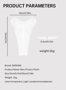Protège-entrejambe en silicone sans couture multi-formes avec colle, anti-effet camel toe - Product Image 5