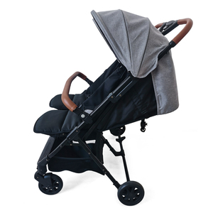 Poussette Double pour enfant, en forme de poussette simple et pliable, compacte, Double face, pour bébés - Product Image 5