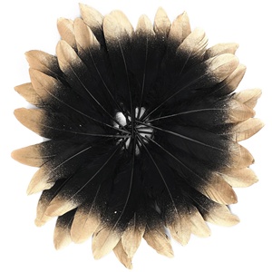 Bán Buôn 6 - 8 Inch Cao Cấp Vàng Rắc Ngỗng Lông Cho Đám Cưới Đảng Giáng Sinh Halloween Trang Trí DIY Thủ Công Mỹ Nghệ - Product Image 1